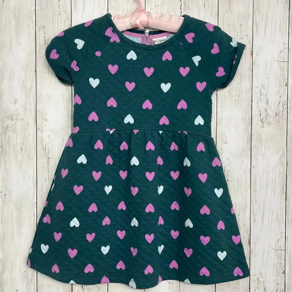 Girls 7-8 Heart Dress Bundle Short Long Sleeve Gymboree Children's Place
